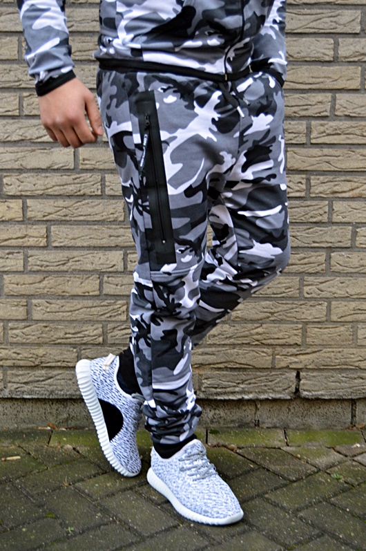 camouflage jogging suit